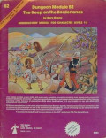 cover of module B2, The Keep on the Borderlands