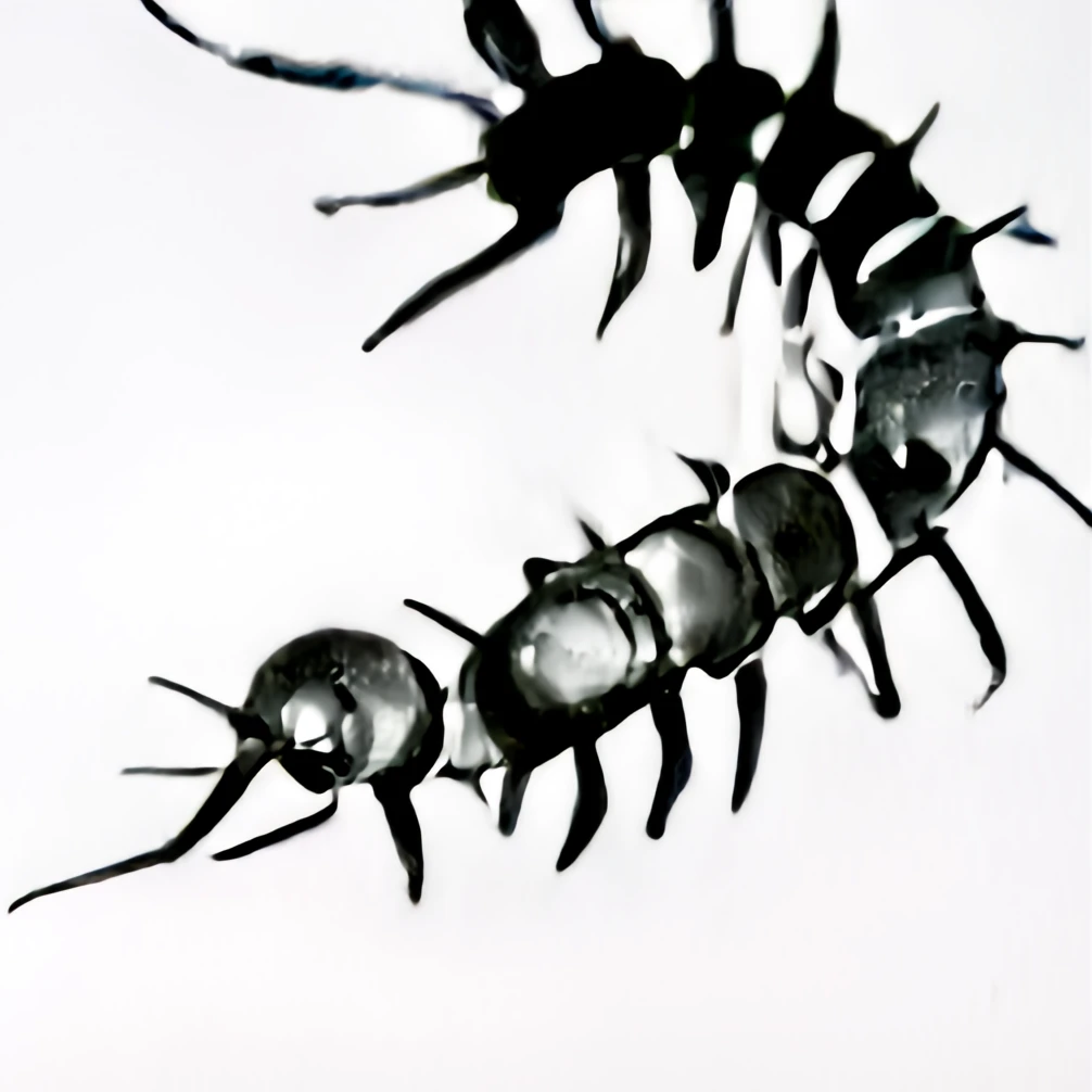 centipede drawn by DALL&bull;E mini