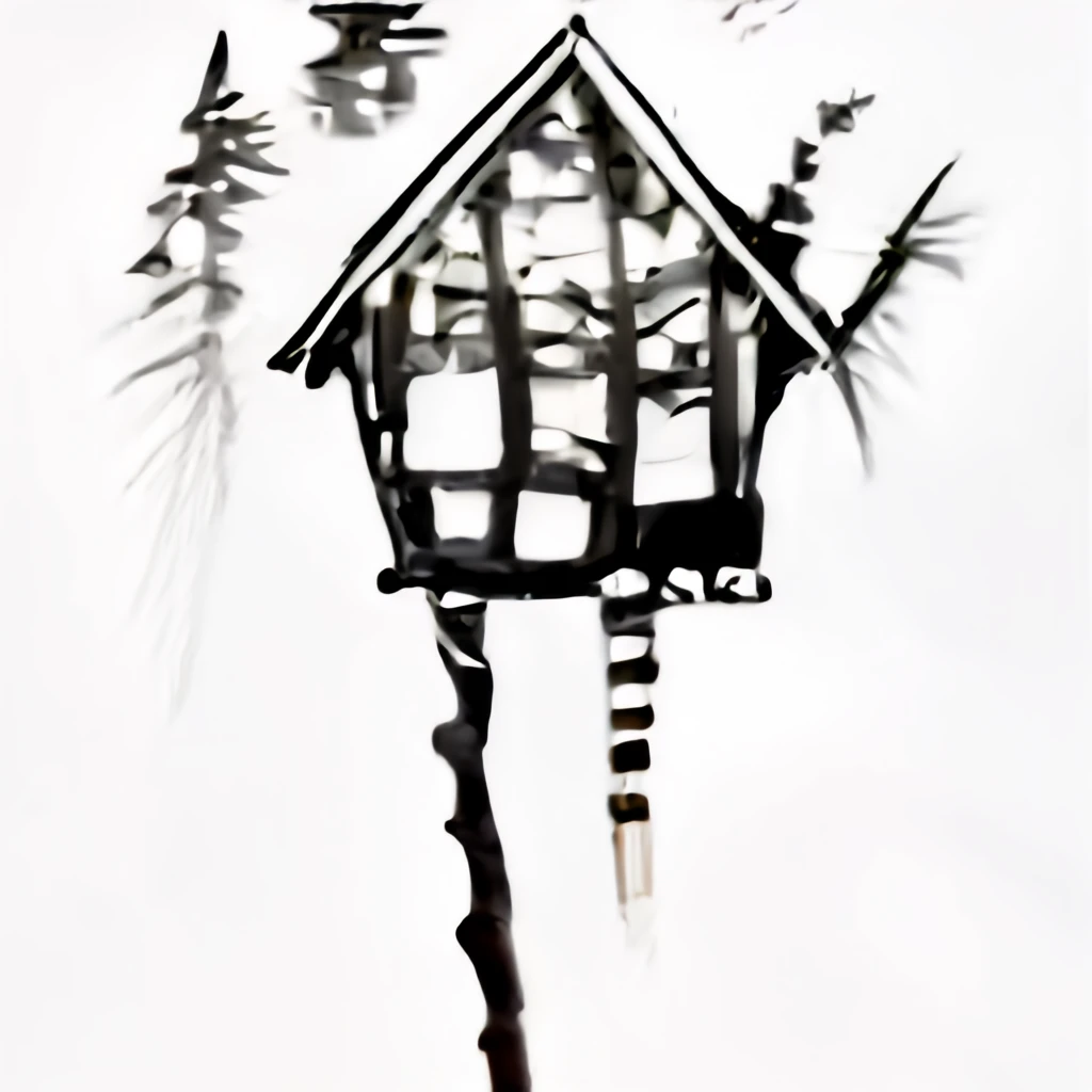 Storehouse drawn by DALL&bull;E mini