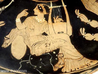 Mousa with Cithara, from Louvre catalog number K570