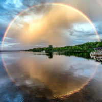 rainbow circle
