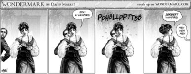 Wondermark comic #570 The zerbert vampire